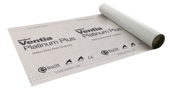 VENTIA PLATINUM PLUS ROOF & WALL UNDERLAY 1.5m x 50m